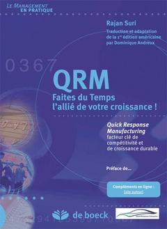 Couverture de l’ouvrage Quick Response Manufacturing (QRM)