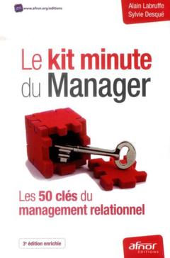 Couverture de l’ouvrage Le kit minute du Manager
