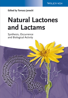 Couverture de l’ouvrage Natural Lactones and Lactams