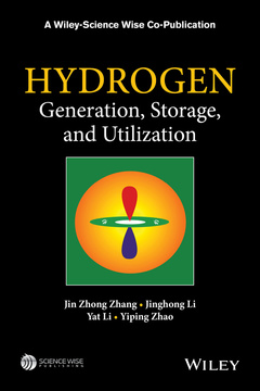 Couverture de l’ouvrage Hydrogen Generation, Storage and Utilization
