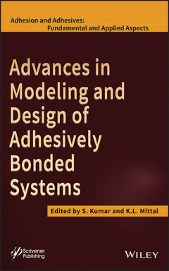 Cover of the book Advances in Modeling and Design of Adhesively Bonded Systems