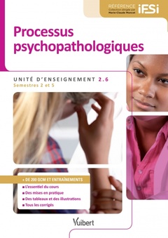 Couverture de l’ouvrage  Processus psychopathologiques, UE 2.6 