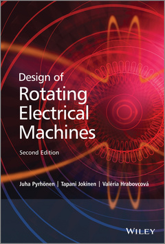Couverture de l’ouvrage Design of Rotating Electrical Machines
