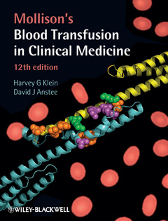 Couverture de l’ouvrage Mollison's Blood Transfusion in Clinical Medicine