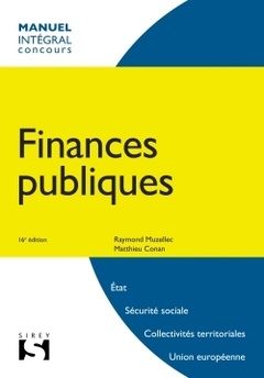 Cover of the book Finances publiques. 16e éd.