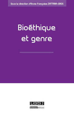 Cover of the book bioéthique et genre