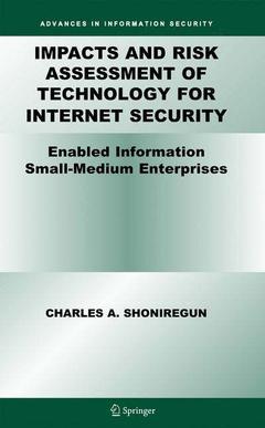 Cover of the book Impacts and Risk Assessment of Technology for Internet Security