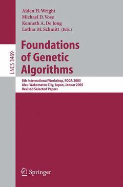 Couverture de l’ouvrage Foundations of Genetic Algorithms