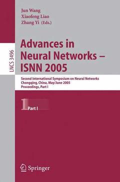 Couverture de l’ouvrage Advances in Neural Networks - ISNN 2005
