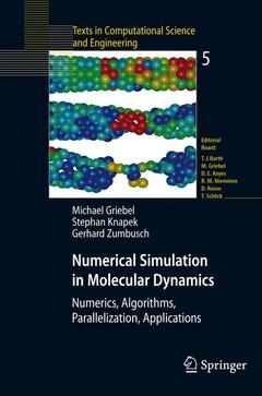Couverture de l’ouvrage Numerical Simulation in Molecular Dynamics