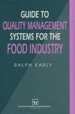 Couverture de l’ouvrage Guide to Quality Management Systems for the Food Industry
