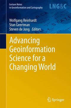 Couverture de l’ouvrage Advancing Geoinformation Science for a Changing World