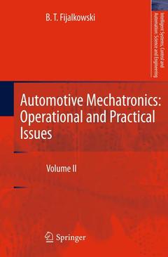 Cover of the book Automotive Mechatronics: Operational and Practical Issues