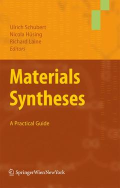 Couverture de l’ouvrage Materials Syntheses