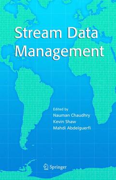 Couverture de l’ouvrage Stream Data Management