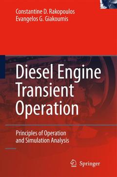 Couverture de l’ouvrage Diesel Engine Transient Operation