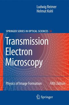 Couverture de l’ouvrage Transmission Electron Microscopy