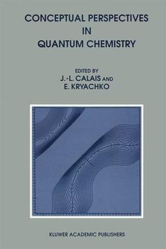 Couverture de l’ouvrage Conceptual Perspectives in Quantum Chemistry