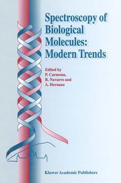 Couverture de l’ouvrage Spectroscopy of Biological Molecules: Modern Trends