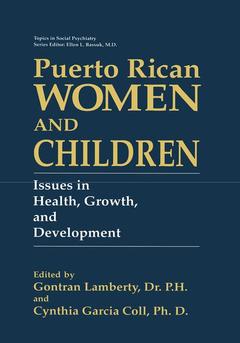 Couverture de l’ouvrage Puerto Rican Women and Children