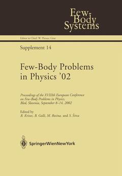 Couverture de l’ouvrage Few-Body Problems in Physics '02