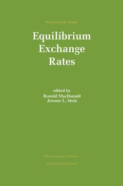 Couverture de l’ouvrage Equilibrium Exchange Rates