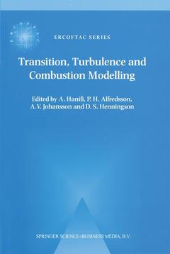 Couverture de l’ouvrage Transition, Turbulence and Combustion Modelling