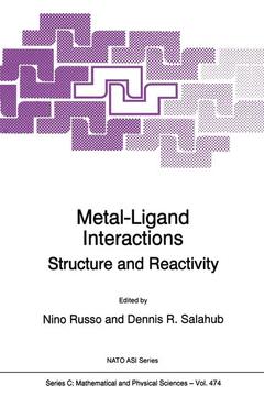Couverture de l’ouvrage Metal-Ligand Interactions