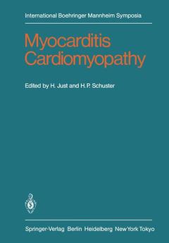 Couverture de l’ouvrage Myocarditis Cardiomyopathy