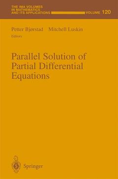 Couverture de l’ouvrage Parallel Solution of Partial Differential Equations