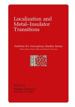 Couverture de l’ouvrage Localization and Metal-Insulator Transitions