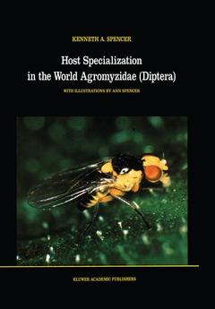 Cover of the book Host Specialization in the World Agromyzidae (Diptera)