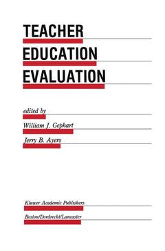 Couverture de l’ouvrage Teacher Education Evaluation