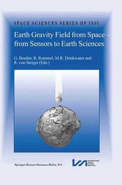 Couverture de l’ouvrage Earth Gravity Field from Space - from Sensors to Earth Sciences