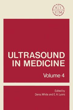 Couverture de l’ouvrage Ultrasound in Medicine