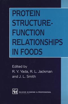 Cover of the book Protein Structure-Function Relationships in Foods