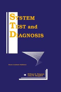 Cover of the book System Test and Diagnosis