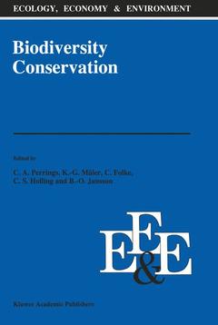 Couverture de l’ouvrage Biodiversity Conservation