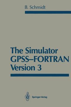 Cover of the book The Simulator GPSS-FORTRAN Version 3