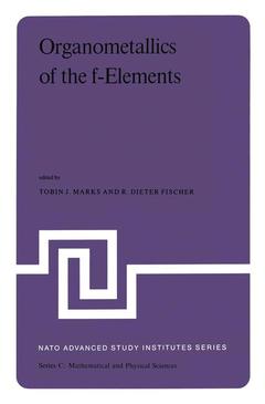 Couverture de l’ouvrage Organometallics of the f-Elements