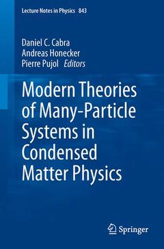 Couverture de l’ouvrage Modern Theories of Many-Particle Systems in Condensed Matter Physics