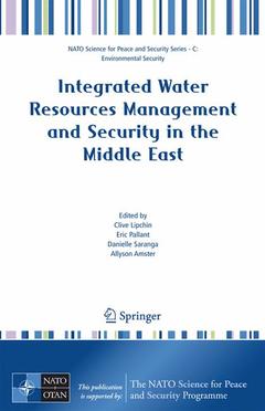 Cover of the book Integrated Water Resources Management and Security in the Middle East