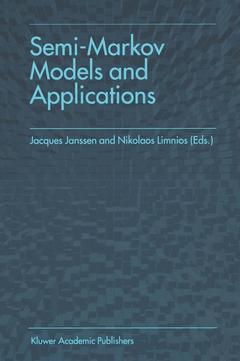 Couverture de l’ouvrage Semi-Markov Models and Applications