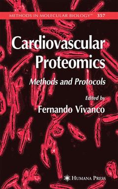 Couverture de l’ouvrage Cardiovascular Proteomics