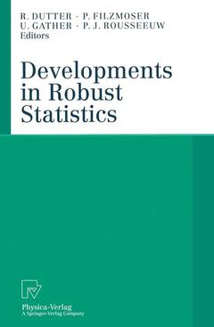 Couverture de l’ouvrage Developments in Robust Statistics