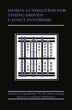 Couverture de l’ouvrage Design Automation for Timing-Driven Layout Synthesis