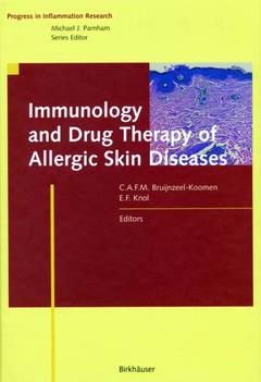 Couverture de l’ouvrage Immunology and Drug Therapy of Allergic Skin Diseases