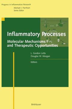Couverture de l’ouvrage Inflammatory Processes: