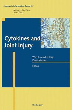 Couverture de l’ouvrage Cytokines and Joint Injury
