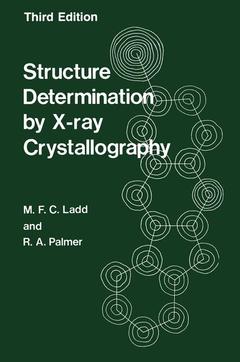Cover of the book Structure Determination by X-ray Crystallography